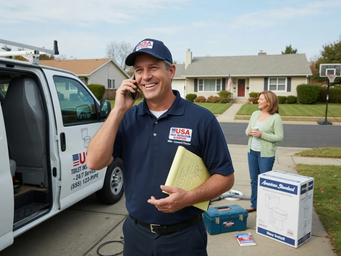 Toilet Installation Goodells, MI FAQs